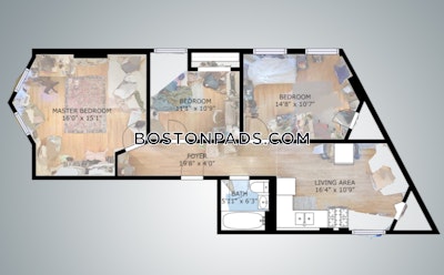 Northeastern/symphony Apartment for rent 2 Bedrooms 1 Bath Boston - $4,000